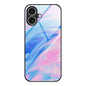 Marble Pattern Glass Protective Phone Case