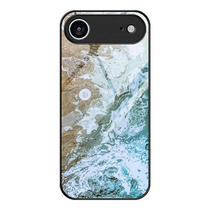 Marble Pattern Glass Protective Phone Case, For iPhone Air, For iPhone 15 Pro Max, For iPhone 15 Pro