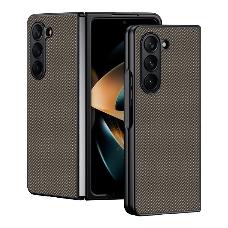 Ultra-thin Carbon Fiber Texture Printing Phone Case, For Samsung Galaxy Z Flip7, For Samsung Galaxy Z Flip6, For Samsung Galaxy Z Fold6, For Samsung Galaxy Z Fold5