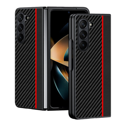 Ultra-thin Carbon Fiber Texture Printing Phone Case, For Samsung Galaxy Z Flip7, For Samsung Galaxy Z Flip6, For Samsung Galaxy Z Fold6, For Samsung Galaxy Z Fold5