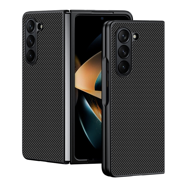 Ultra-thin Carbon Fiber Texture Printing Phone Case, For Samsung Galaxy Z Flip7, For Samsung Galaxy Z Flip6, For Samsung Galaxy Z Fold6, For Samsung Galaxy Z Fold5