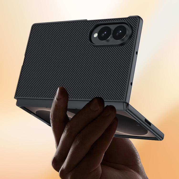 Ultra-thin Carbon Fiber Texture Printing Phone Case, For Galaxy Z Fold8 5G, For Galaxy Z Fold8 Ultra 5G, For Galaxy Z Flip8 5G, For Samsung Galaxy Z Fold7
