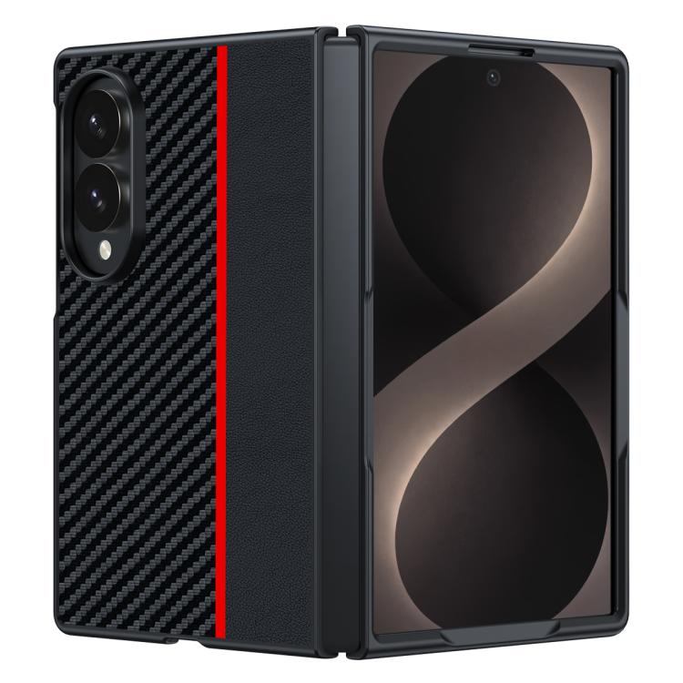 Ultra-thin Carbon Fiber Texture Printing Phone Case, For Galaxy Z Fold8 5G, For Galaxy Z Fold8 Ultra 5G, For Galaxy Z Flip8 5G, For Samsung Galaxy Z Fold7