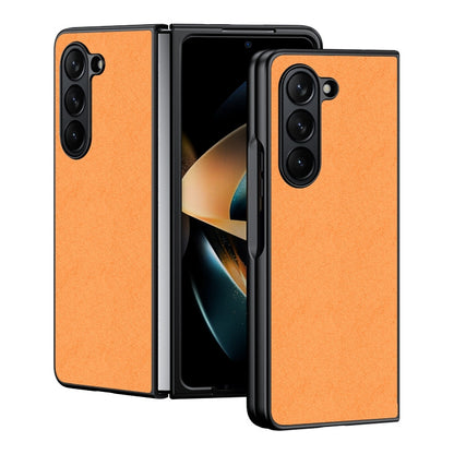 Ultra-thin Plain Skin Leather Phone Case, For Galaxy Z Fold8 5G, For Galaxy Z Fold8 Ultra 5G, For Galaxy Z Flip8 5G, For Samsung Galaxy Z Fold5, For Samsung Galaxy Z Flip5