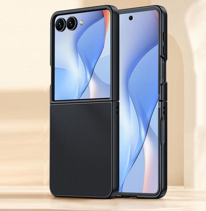 Ultra-thin Plain Skin Leather Phone Case, For Galaxy Z Fold8 5G, For Galaxy Z Fold8 Ultra 5G, For Galaxy Z Flip8 5G, For Samsung Galaxy Z Fold5, For Samsung Galaxy Z Flip5
