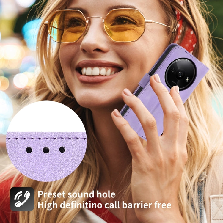 Skin-feel Flowers Embossed Wallet Leather Phone Case