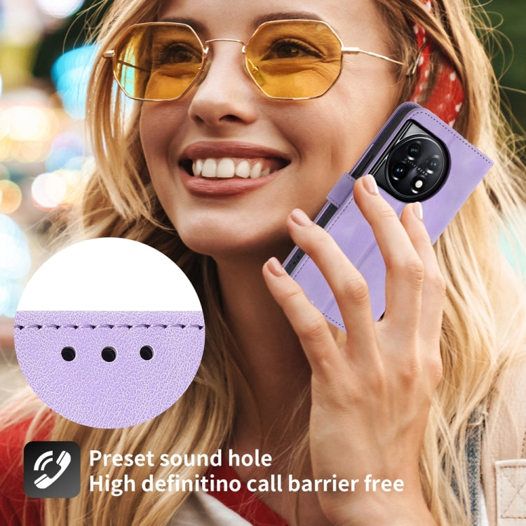 Skin-feel Flowers Embossed Wallet Leather Phone Case