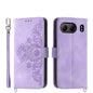 Skin-feel Flowers Embossed Wallet Leather Phone Case, For OnePlus 13R / Ace 5 / Ace 5 Pro, For OnePlus Nord 4 5G, For OnePlus Ace 3V, For OnePlus Nord CE4 5G