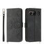 Skin-feel Flowers Embossed Wallet Leather Phone Case, For OnePlus 13R / Ace 5 / Ace 5 Pro, For OnePlus Nord 4 5G, For OnePlus Ace 3V, For OnePlus Nord CE4 5G