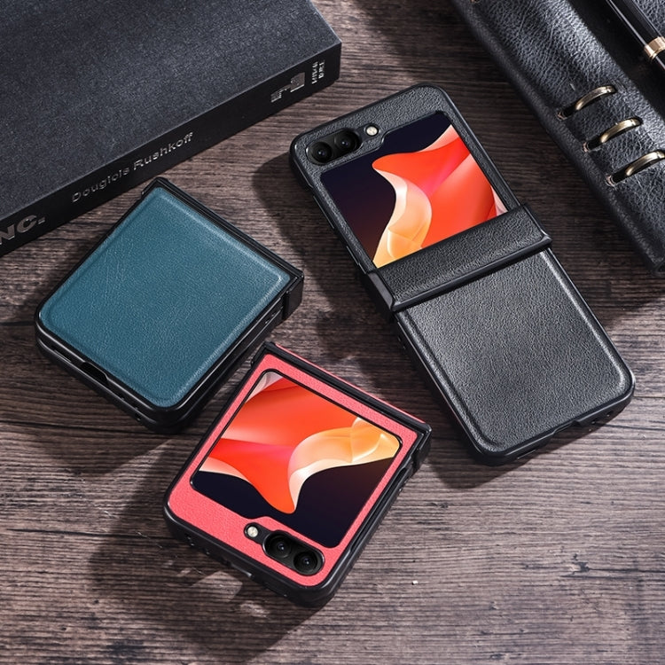 Three-stage Folding Leather Texture Phone Case