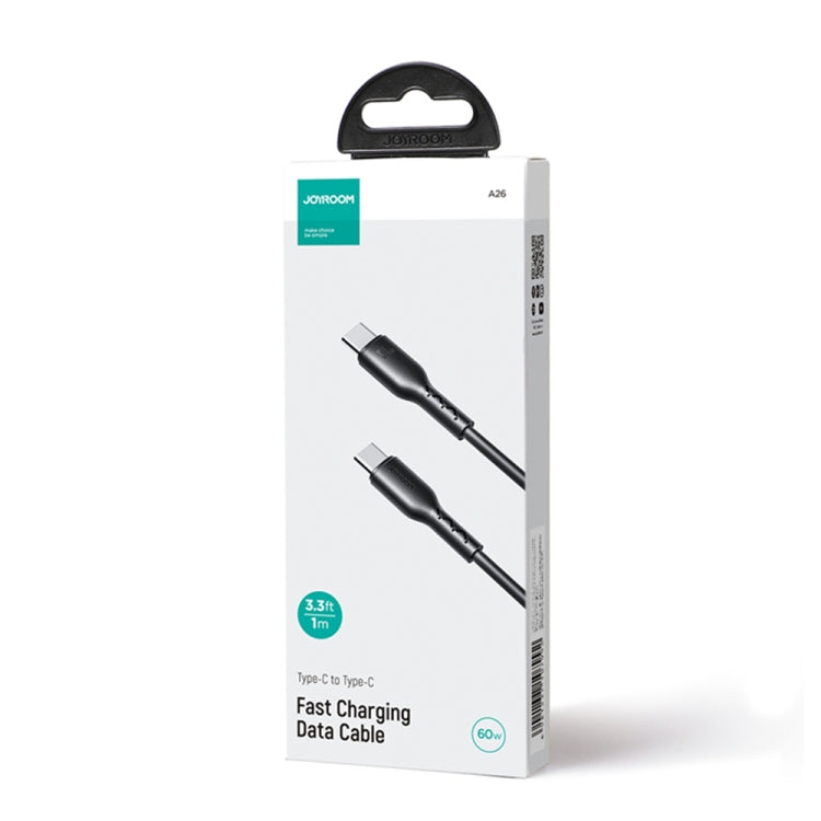 JOYROOM SA26-CC3 Flash Charge Series 60W USB-C / Type-C to USB-C / Type-C Fast Charging Data Cable, 1m