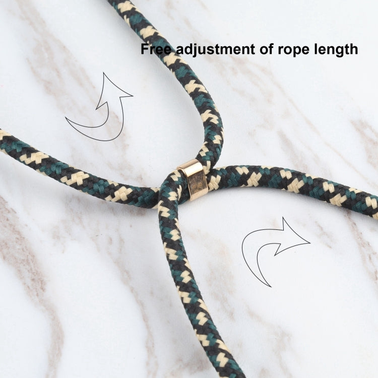 Wheat Straw TPU Shockproof Phone Case with Neck Lanyard, For iPhone 16 Pro Max, For iPhone 16 Pro, For iPhone 16 Plus