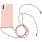 Wheat Straw TPU Shockproof Phone Case with Neck Lanyard, For iPhone 16 Pro Max, For iPhone 16 Pro, For iPhone 16 Plus