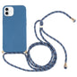 Wheat Straw TPU Shockproof Phone Case with Neck Lanyard, For iPhone 16 Pro Max, For iPhone 16 Pro, For iPhone 16 Plus