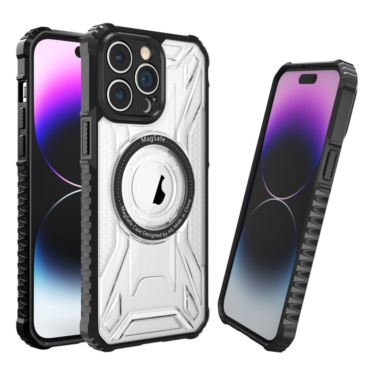Double-sided Non-slip PC+TPU Magsafe Magnetic Phone Case, For iPhone 15 Pro Max, For iPhone 15 Pro, For iPhone 15 Plus, For iPhone 15