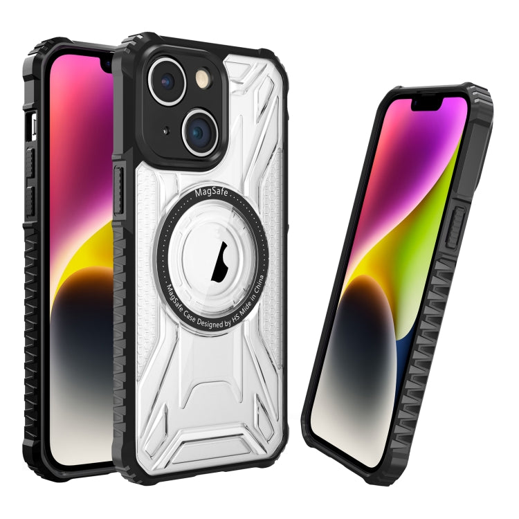 Double-sided Non-slip PC+TPU Magsafe Magnetic Phone Case, For iPhone 15 Pro Max, For iPhone 15 Pro, For iPhone 15 Plus, For iPhone 15