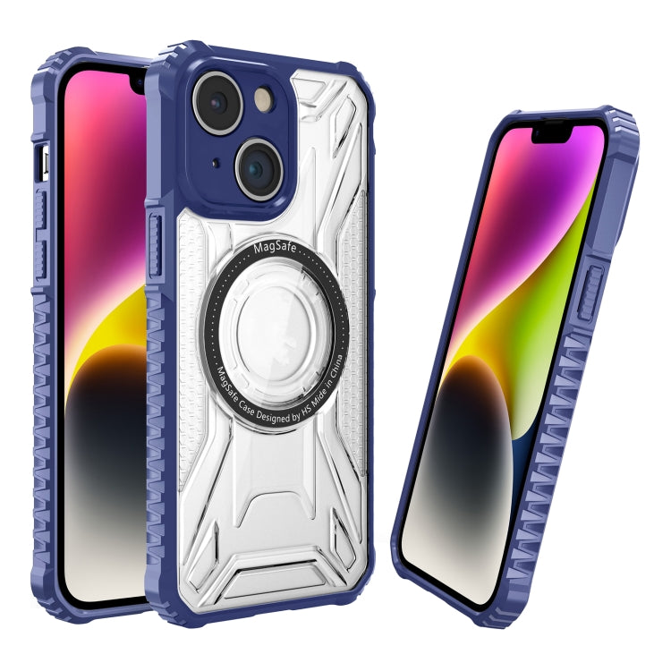 Double-sided Non-slip PC+TPU Magsafe Magnetic Phone Case, For iPhone 15 Pro Max, For iPhone 15 Pro, For iPhone 15 Plus, For iPhone 15