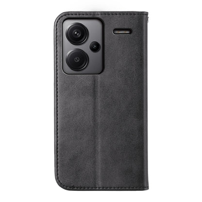 Cubic Grid Calf Texture Magnetic Leather Phone Case, Series 2