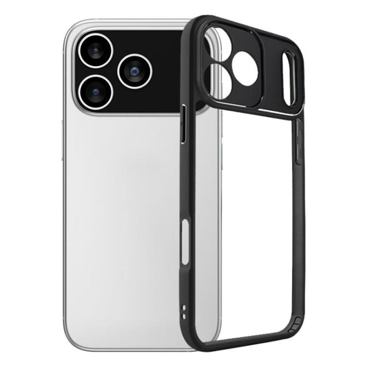 Frosted TPU + Transparent PC Phone Case, For iPhone 17 Pro Max, For iPhone 17 Pro, For iPhone 17, For iPhone Air, For iPhone 16 Pro Max, For iPhone 16 Pro, For iPhone 16 Plus, For iPhone 16, For iPhone 15 Pro Max, For iPhone 15 Pro, For iPhone 15 Plus