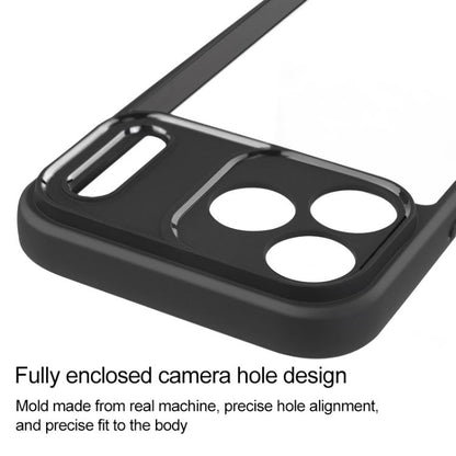 Frosted TPU + Transparent PC Phone Case