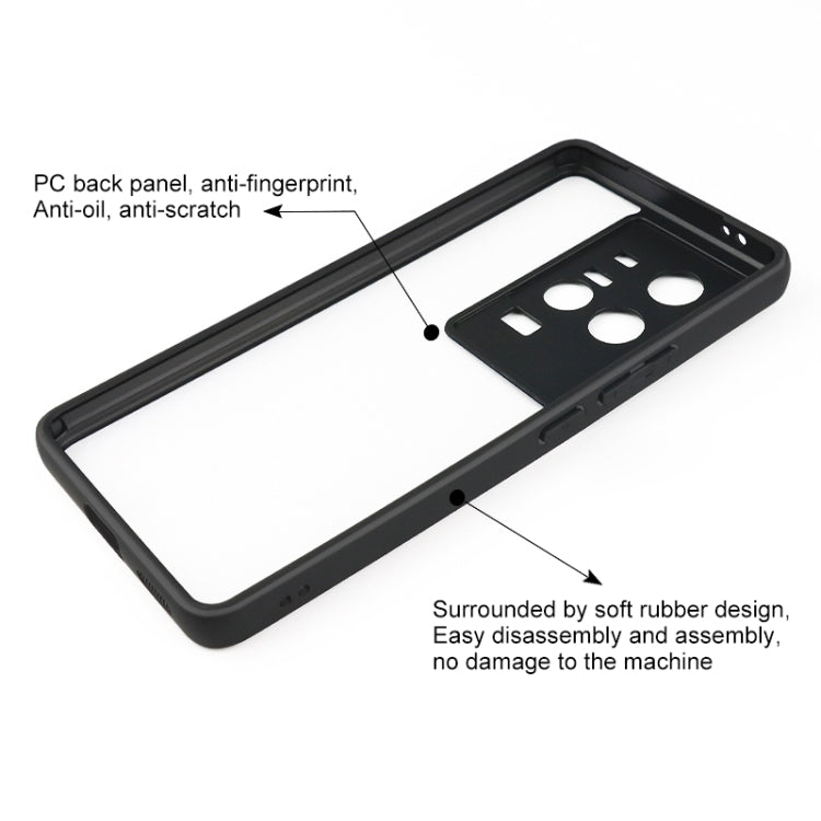 Frosted TPU + Transparent PC Phone Case