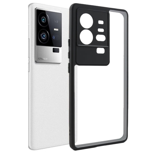Frosted TPU + Transparent PC Phone Case, For vivo iQOO 11 Pro, For vivo X90 Pro, For vivo X90, For vivo X90 Pro+, For vivo iQOO 11