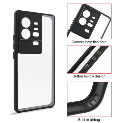 Frosted TPU + Transparent PC Phone Case, For vivo iQOO 11 Pro, For vivo X90 Pro, For vivo X90, For vivo X90 Pro+, For vivo iQOO 11