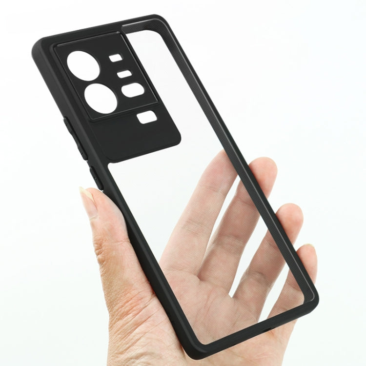 Frosted TPU + Transparent PC Phone Case, For vivo iQOO 11 Pro, For vivo X90 Pro, For vivo X90, For vivo X90 Pro+, For vivo iQOO 11