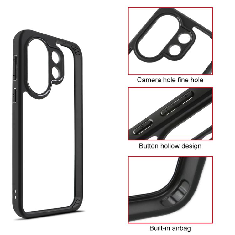 Frosted TPU + Transparent PC Phone Case