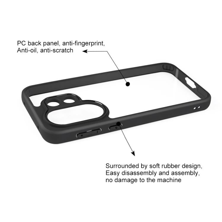 Frosted TPU + Transparent PC Phone Case