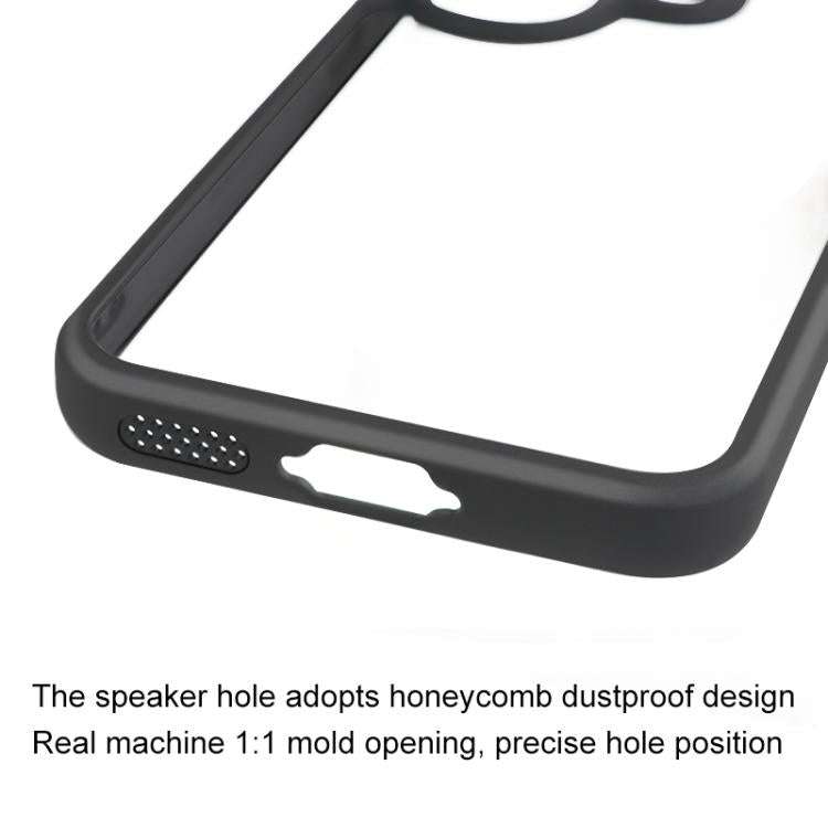 Frosted TPU + Transparent PC Phone Case