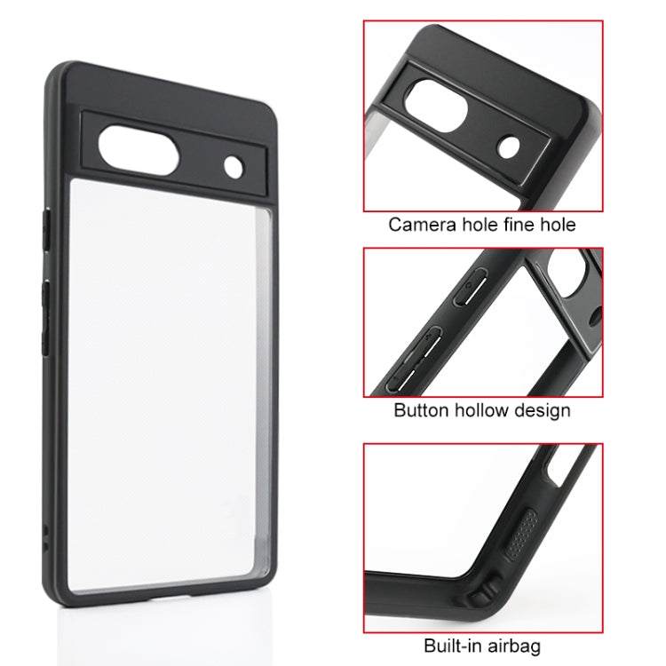 Frosted TPU + Transparent PC Phone Case