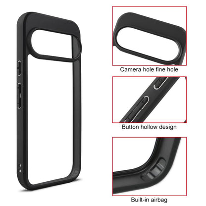 Frosted TPU + Transparent PC Phone Case, For Google Pixel 10 / 10 Pro, For Google Pixel 9a, For Google Pixel 9, For Google Pixel 8a, For Google Pixel 8 Pro, For Google Pixel 8, For Google Pixel Fold, For Google Pixel 7a