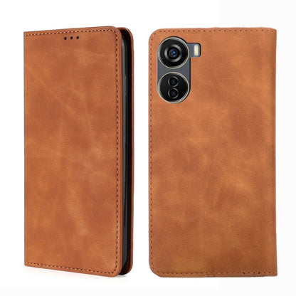 Skin Feel Magnetic Leather Phone Case