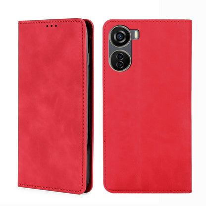 Skin Feel Magnetic Leather Phone Case