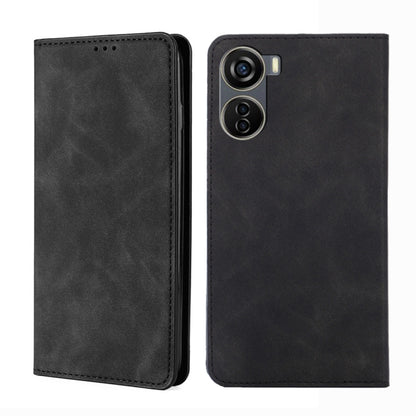 Skin Feel Magnetic Leather Phone Case