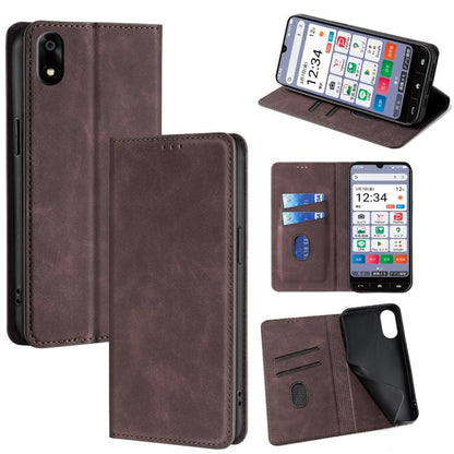 Skin Feel Magnetic Leather Phone Case