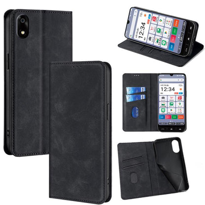 Skin Feel Magnetic Leather Phone Case