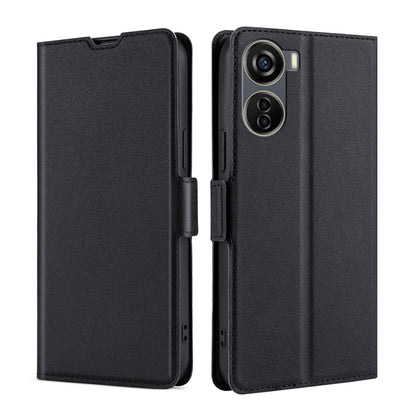Ultra-thin Voltage Side Buckle Horizontal Flip Leather Phone Case, For ZTE Kantan Sumaho 4 A402ZT, For ZTE Blade A35e 4G, For ZTE nubia S 5G A403ZT, For ZTE nubia RedMagic 10 Pro, For ZTE Anshin Family, For ZTE Axon 40 Lite