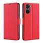 Ultra-thin Voltage Side Buckle Horizontal Flip Leather Phone Case