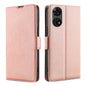 Ultra-thin Voltage Side Buckle Horizontal Flip Leather Phone Case