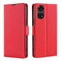 Ultra-thin Voltage Side Buckle Horizontal Flip Leather Phone Case