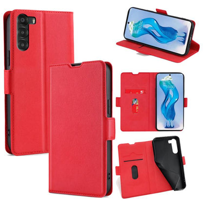 Ultra-thin Voltage Side Buckle Horizontal Flip Leather Phone Case, For ZTE Kantan Sumaho 4 A402ZT, For ZTE Blade A35e 4G, For ZTE nubia S 5G A403ZT, For ZTE nubia RedMagic 10 Pro, For ZTE Anshin Family, For ZTE Axon 40 Lite