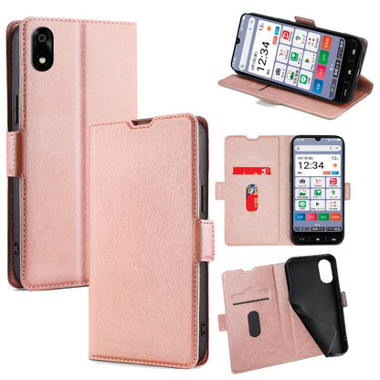 Ultra-thin Voltage Side Buckle Horizontal Flip Leather Phone Case, For ZTE Kantan Sumaho 4 A402ZT, For ZTE Blade A35e 4G, For ZTE nubia S 5G A403ZT, For ZTE nubia RedMagic 10 Pro, For ZTE Anshin Family, For ZTE Axon 40 Lite