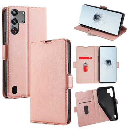 Ultra-thin Voltage Side Buckle Horizontal Flip Leather Phone Case, For ZTE Kantan Sumaho 4 A402ZT, For ZTE Blade A35e 4G, For ZTE nubia S 5G A403ZT, For ZTE nubia RedMagic 10 Pro, For ZTE Anshin Family, For ZTE Axon 40 Lite