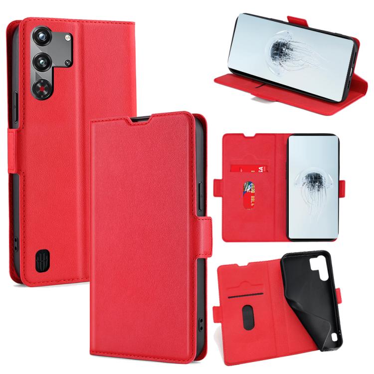 Ultra-thin Voltage Side Buckle Horizontal Flip Leather Phone Case, For ZTE Kantan Sumaho 4 A402ZT, For ZTE Blade A35e 4G, For ZTE nubia S 5G A403ZT, For ZTE nubia RedMagic 10 Pro, For ZTE Anshin Family, For ZTE Axon 40 Lite