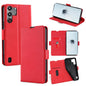Ultra-thin Voltage Side Buckle Horizontal Flip Leather Phone Case, For ZTE Kantan Sumaho 4 A402ZT, For ZTE Blade A35e 4G, For ZTE nubia S 5G A403ZT, For ZTE nubia RedMagic 10 Pro, For ZTE Anshin Family, For ZTE Axon 40 Lite