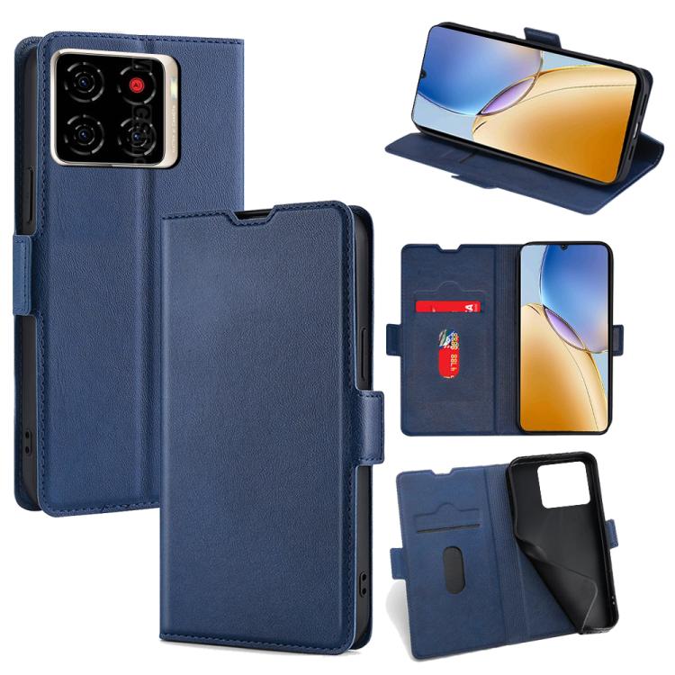 Ultra-thin Voltage Side Buckle Horizontal Flip Leather Phone Case, For ZTE nubia S2 504ZT, For ZTE nubia S2e / S2R / S2 Lite, For ZTE Blade A36 4G, For ZTE Blade A56 4G, For ZTE Kantan Sumaho 4 A402ZT, For ZTE Blade A35e 4G