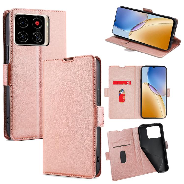 Ultra-thin Voltage Side Buckle Horizontal Flip Leather Phone Case, For ZTE nubia S2 504ZT, For ZTE nubia S2e / S2R / S2 Lite, For ZTE Blade A36 4G, For ZTE Blade A56 4G, For ZTE Kantan Sumaho 4 A402ZT, For ZTE Blade A35e 4G