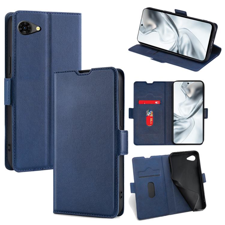 Ultra-thin Voltage Side Buckle Horizontal Flip Leather Phone Case, For ZTE nubia S2 504ZT, For ZTE nubia S2e / S2R / S2 Lite, For ZTE Blade A36 4G, For ZTE Blade A56 4G, For ZTE Kantan Sumaho 4 A402ZT, For ZTE Blade A35e 4G